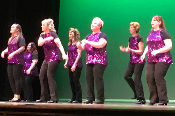Adults Spring recital tap