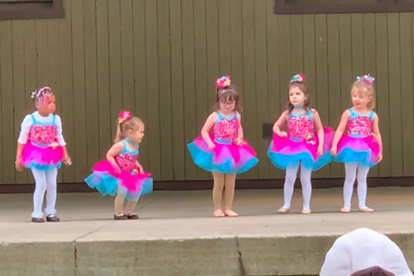 Tip Tap Toe Beginners Spring recital tap